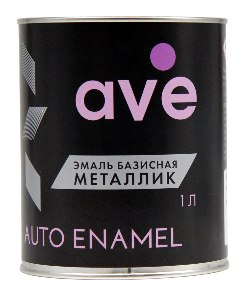 Автоэмаль AVE/АВЕ базисная металлик Папирус 387, 1 литр #1