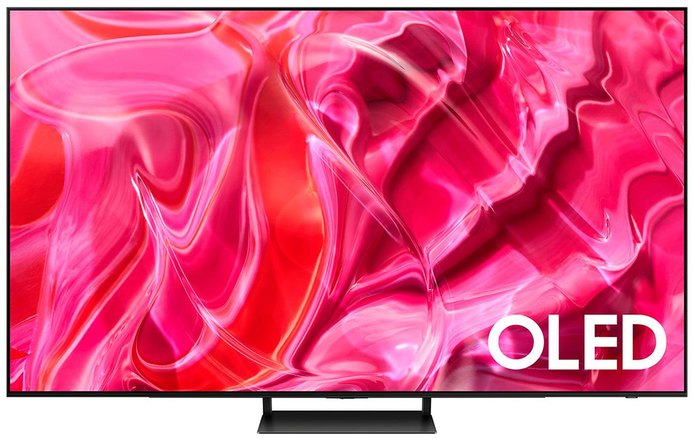 Samsung Телевизор QE77S90CAUXRU 77" 4K UHD, черный #1