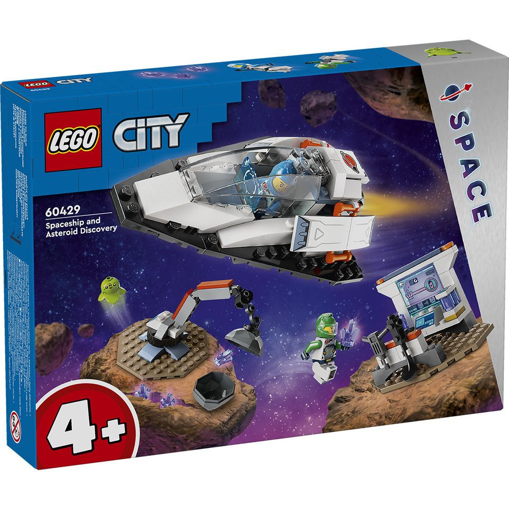 Конструктор LEGO City 60429 Открытие космического корабля и астероида  #1