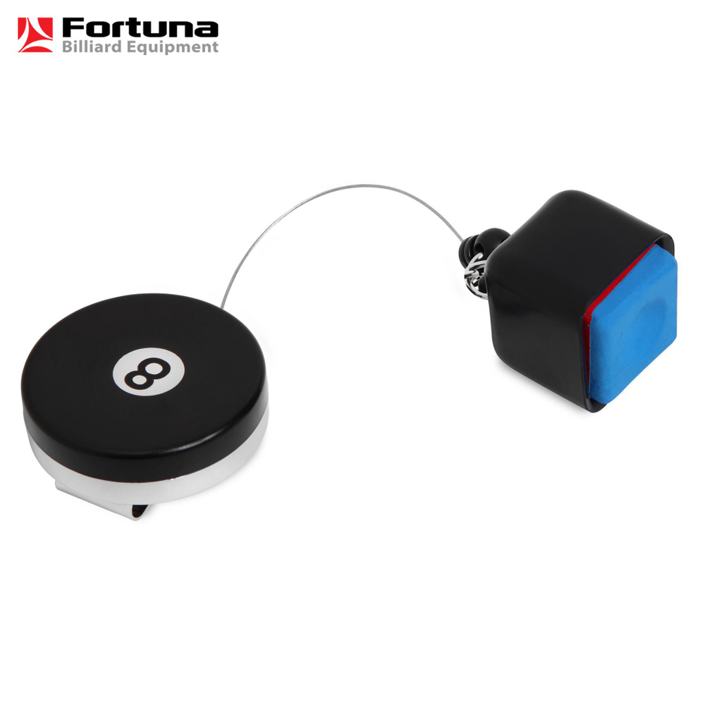 Держатель для бильярдного мела Fortuna 8 Ball Flexi, с телескопическим тросом, 1 шт.  #1