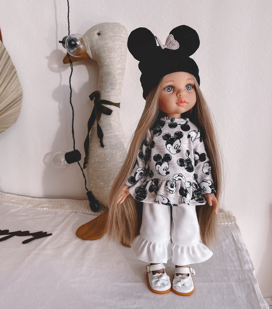 Костюм Mickey Mouse (без обуви), одежда для куклы Paola Reina 32 см (Паола Рейна)  #1