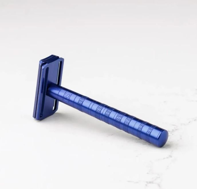 Т-образная бритва Henson Shaving AL13, синяя, Mild (HS-AL-SB-03-MLD-5) #1