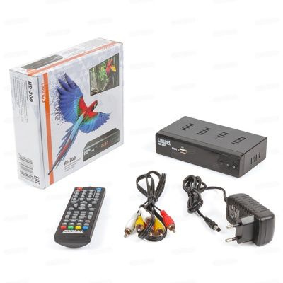 Сигнал ТВ-ресивер HD-300 DVB-T2 , черный #1