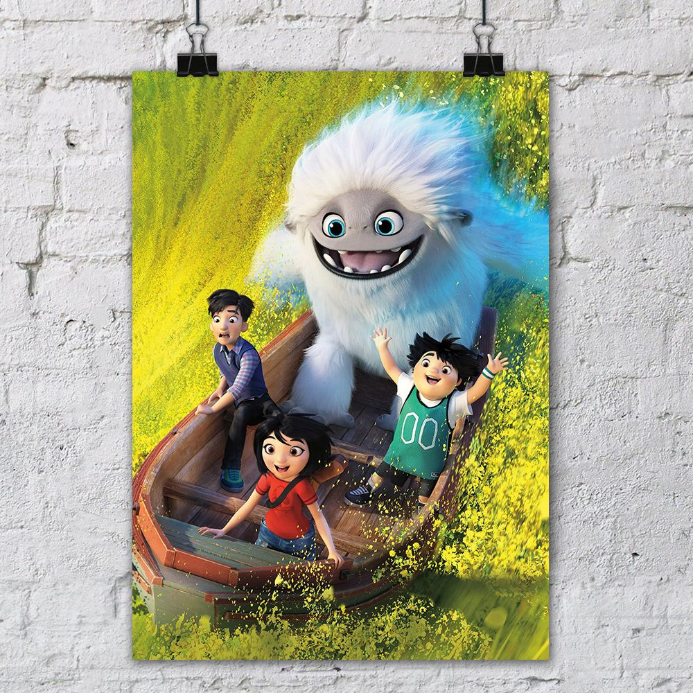 Постер с героями мультфильма "Эверест" / Плакат на стену  #1