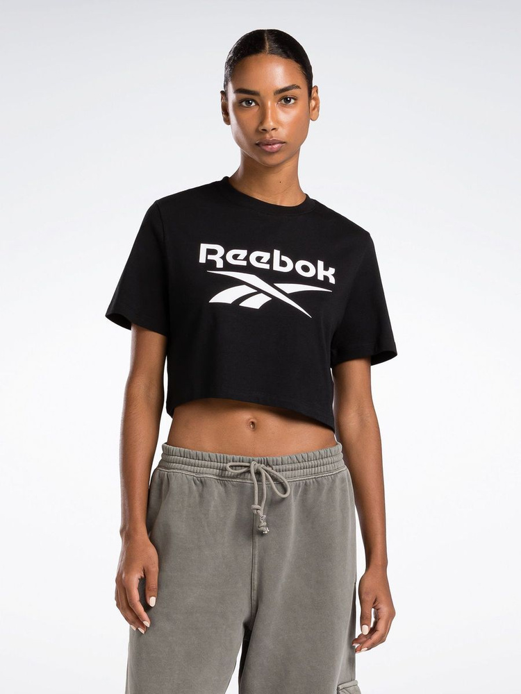 Футболка Reebok RI BL CROP TEE #1