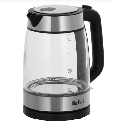 Tefal Электрический чайник Чайник Tefal KI700830 (стекло), серый #1