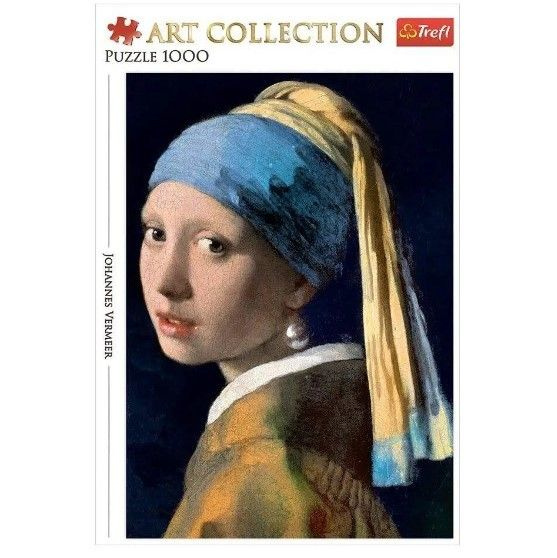 Пазл Trefl Art Collection, Девушка с жемчужной серёжкой 1000 злементов  #1