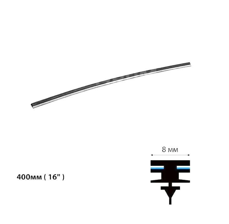 Резинка щетки стеклоочистителя 400мм ( 16'' ), 1 штука, ARR16U #1