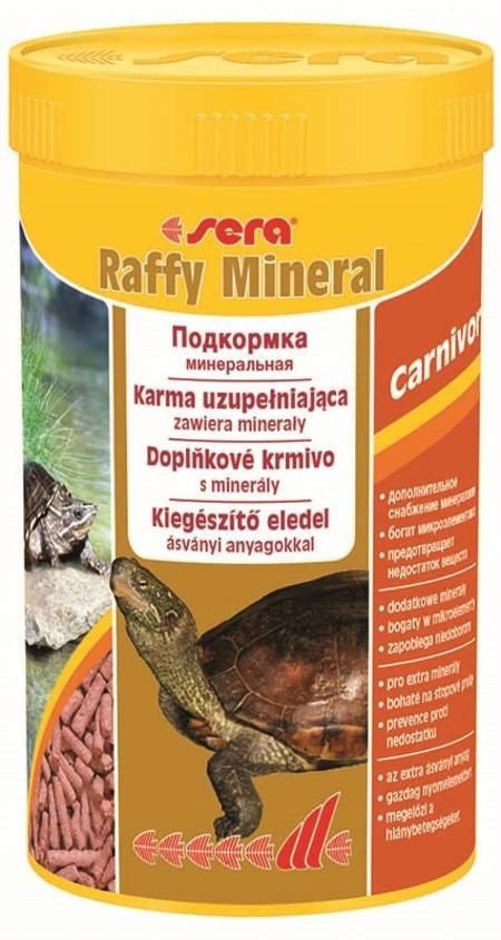 Sera корм для рептилий RAFFY MINERAL, 250 мл, 55 г #1