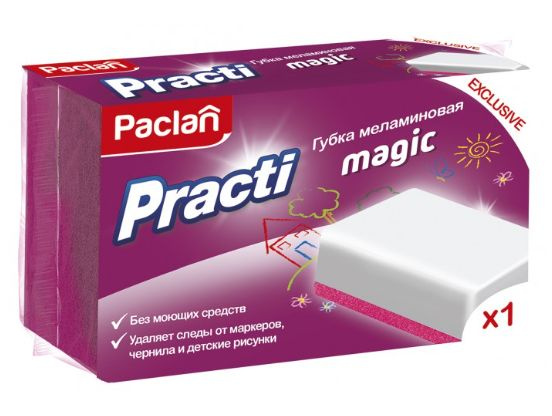 Paclan Губка Practi Magic, Меламин, 1 шт. #1