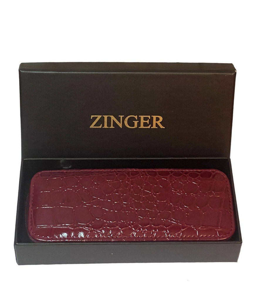 Маникюрный набор Zinger 7106 S бордовый #1