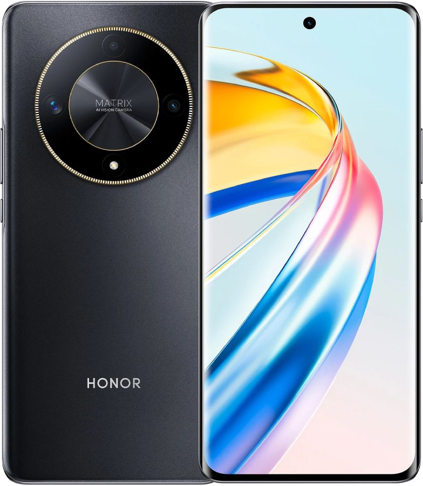 Honor Смартфон X9b 12/256 ГБ, черный, черный матовый #1