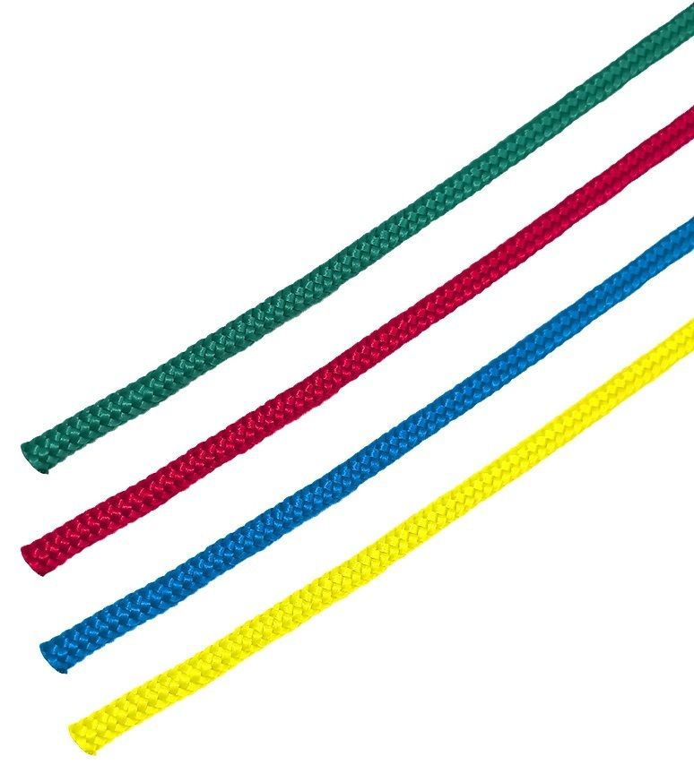Веревка полипропилен 10 мм цвет мультиколор, на отрез, ZR14908597  #1