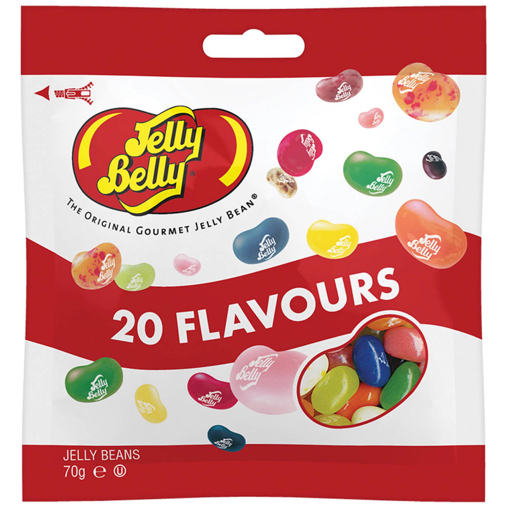 Драже жевательное "Ассорти 20 вкусов" 70гр Jelly Belly #1