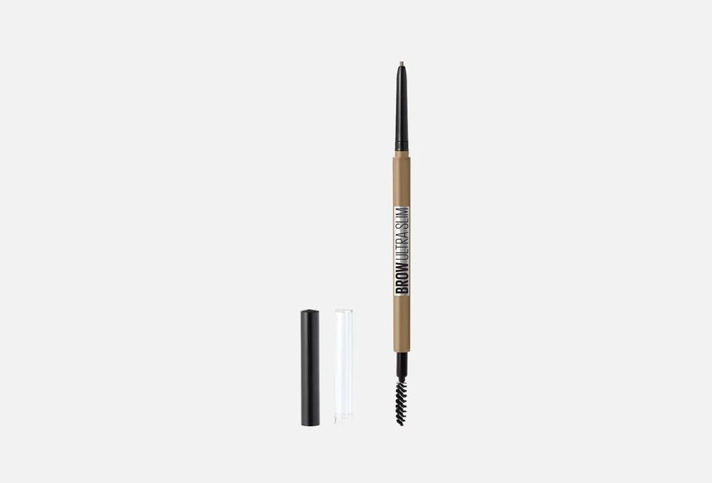 MAYBELLINE NEW YORK brow ultra slim карандаш для бровей, оттенок Blonde #1