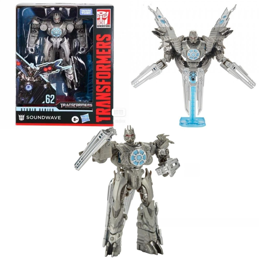 Трансформеры Hasbro Игрушка Studio Series Deluxe Transformers SS62 Soundwave 4.5 дюйма (11.5 см) E7199 #1