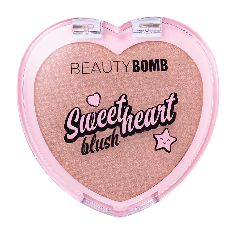 BEAUTY BOMB Румяна для лица Sweetheart, 3,5 г, 04 Бежевый #1