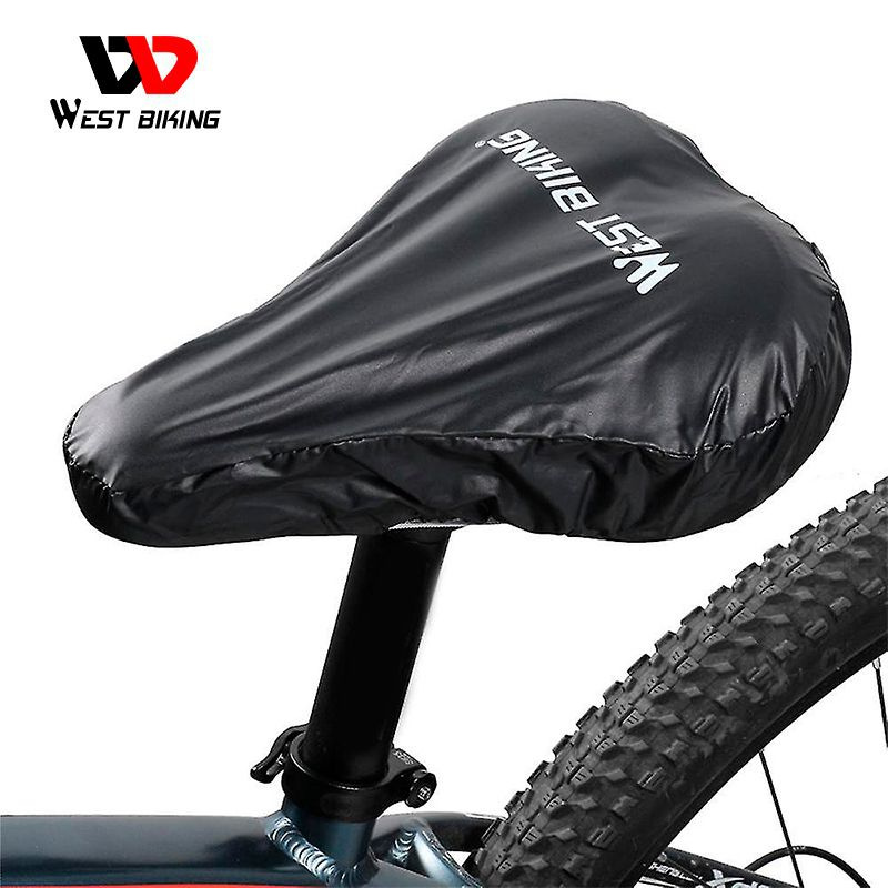 Чехол на седло West Biking PVC, для защиты от дождя, черный #1