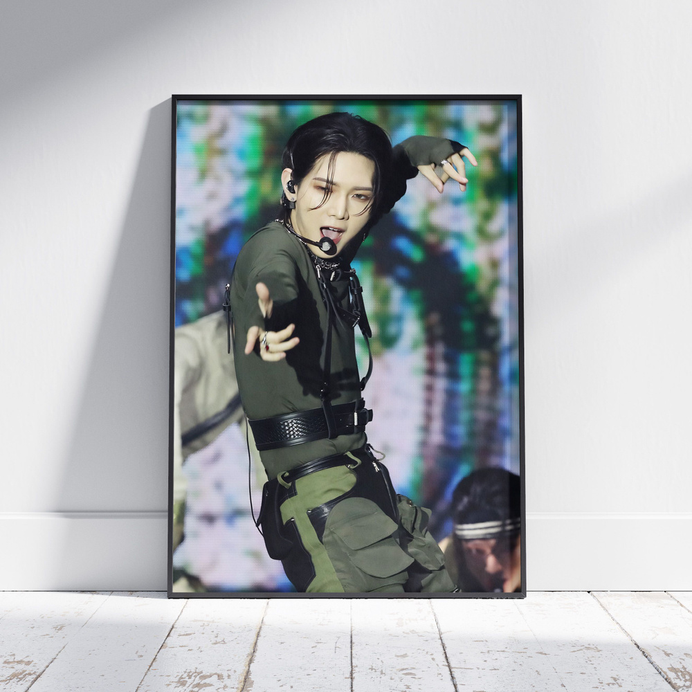 Плакат на стену для интерьера ATEEZ (Есан - Yeosang 30) - Постер по K-POP музыке формата A3 (30x42 см) #1