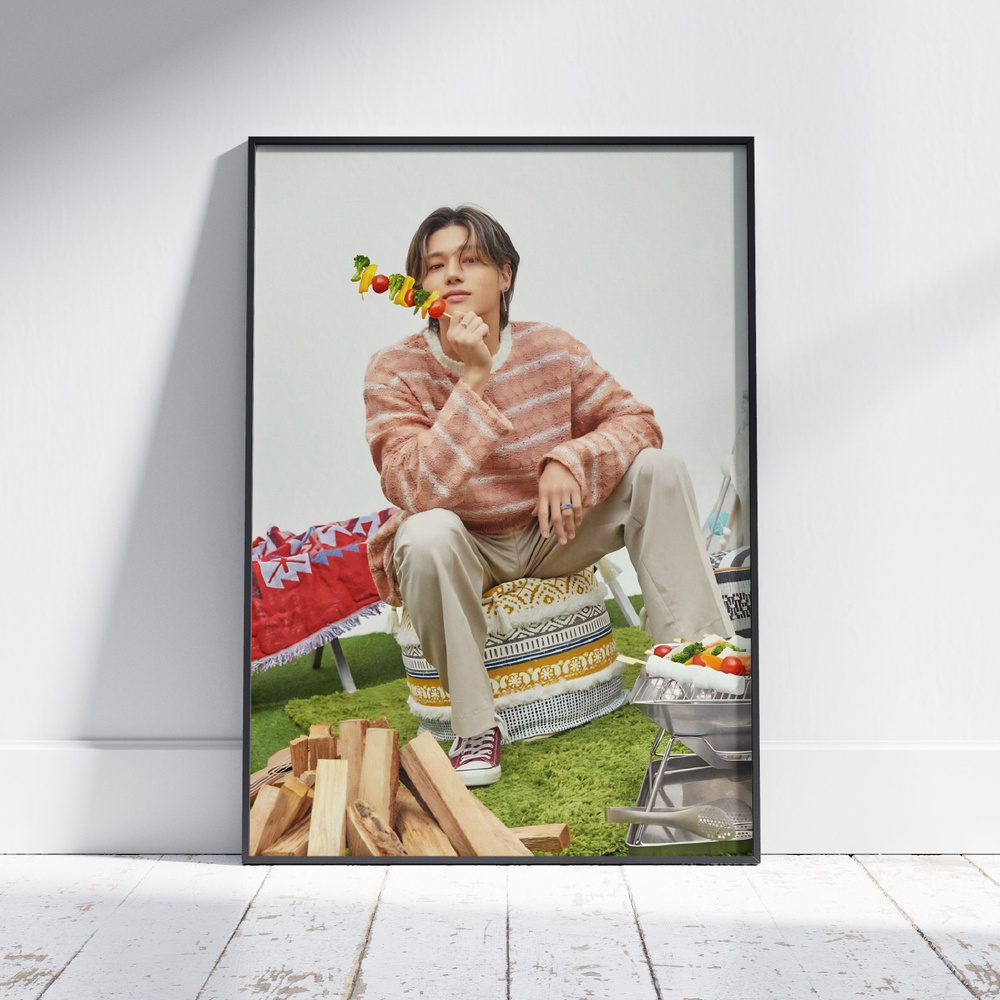 Плакат на стену для интерьера ATEEZ (Уен - Wooyoung 20) - Постер по K-POP музыке формата A3 (30x42 см) #1