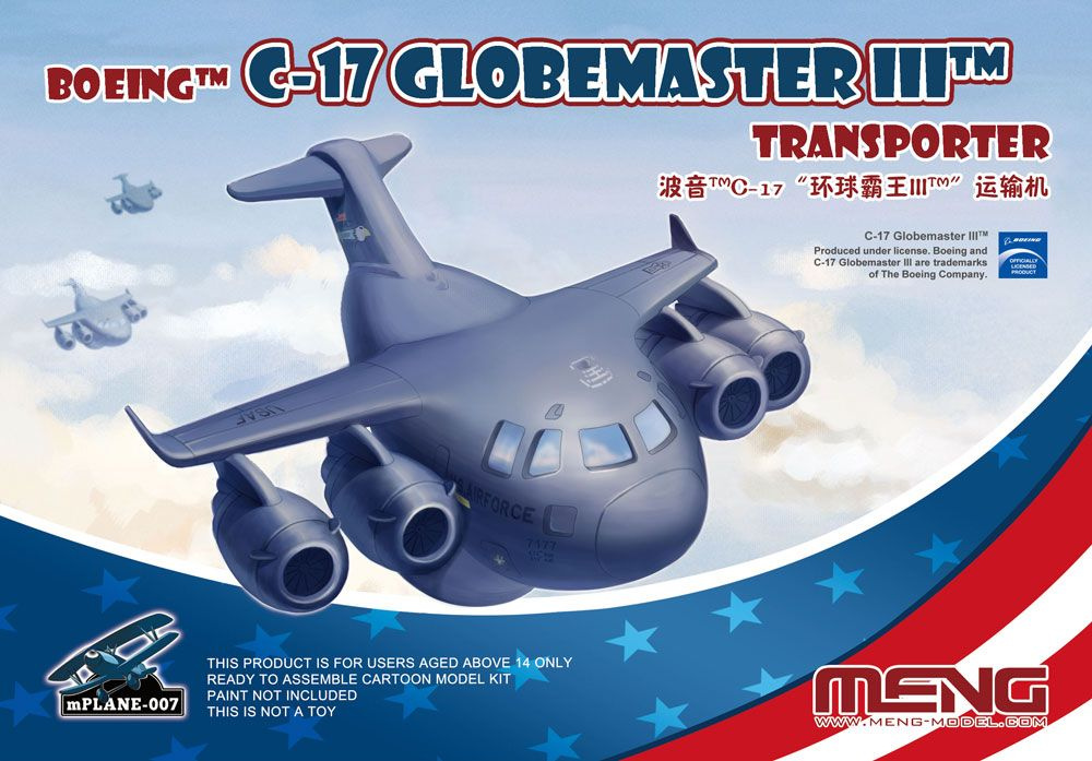 mPLANE-007 Самолет Boeing C-17 Globemaster III Transporter #1