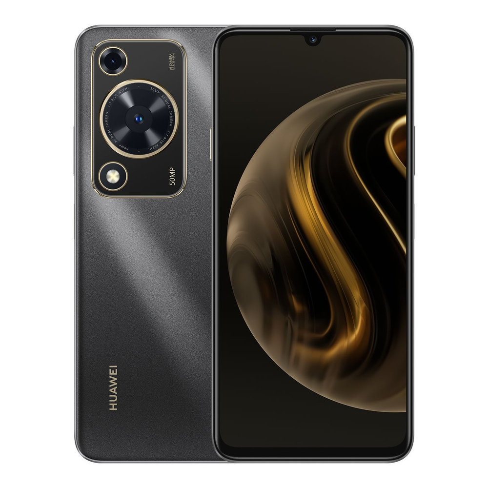 HUAWEI Смартфон nova Y72 8/128GB Black 8/128 ГБ, черный #1