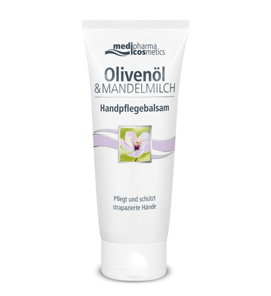 MEDIPHARMA COSMETICS Бальзам для рук с миндальным маслом Olivenol & Mandelmilch Handpflegebalsam  #1