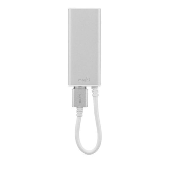 Адаптер для MacBook, Moshi USB 3.0 с конвертером Gigabit Ethernet (LAN RJ45), 1000 Mbps (1 Gigabit), #1