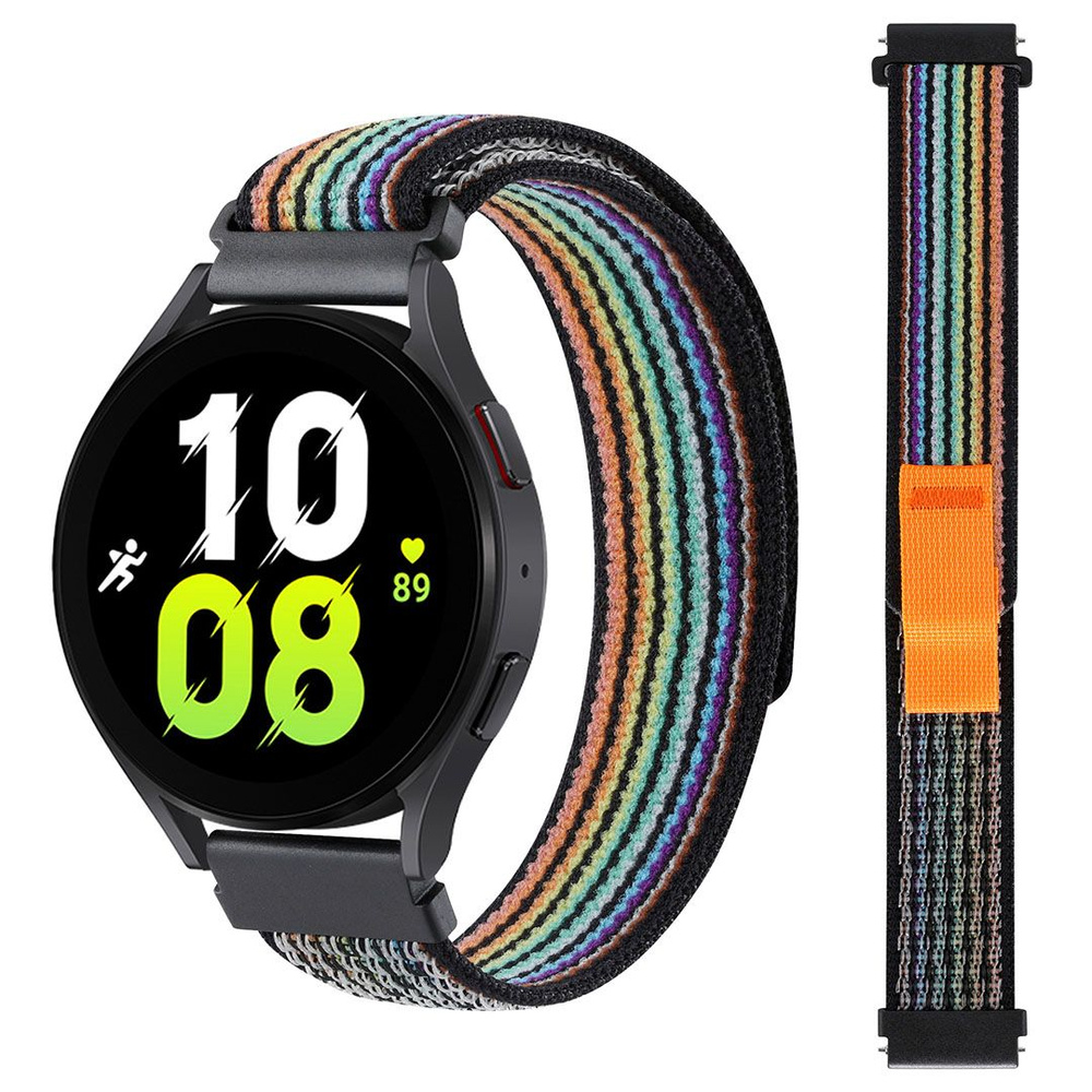 Ремешок нейлоновый Trail Loop для часов 20 мм Garmin, Samsung Galaxy Watch, Huawei Watch, Honor, Xiaomi #1