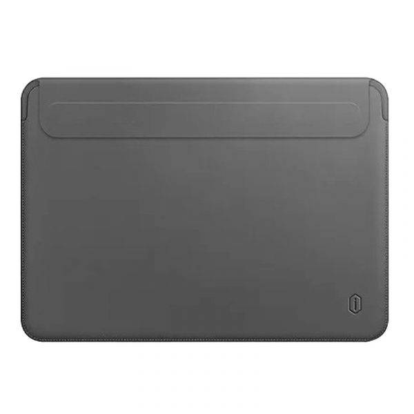 Чехол Папка Для Ноутбука Wiwu Skin Pro II PU Leather Sleeve For Macbook 13.3 Grey  #1