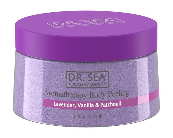 Ароматический пилинг для тела с маслами лаванды, ванили и пачули Aromatherapy Body Peeling Lavender, #1