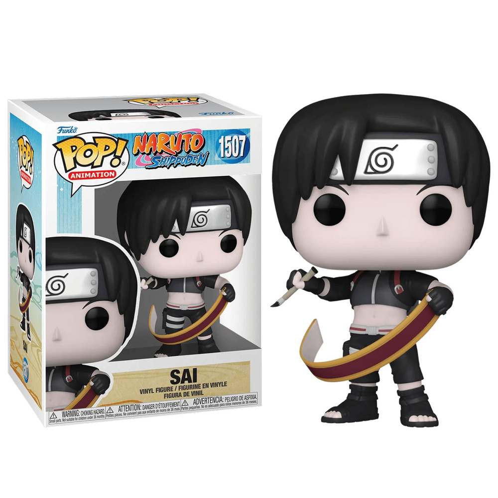 Фигурка Funko Pop! Naruto Shippuden: Sai (Фанко Поп Сай из аниме Наруто:  Ураганные хроники) - купить с доставкой по выгодным ценам в  интернет-магазине OZON (1489998569)