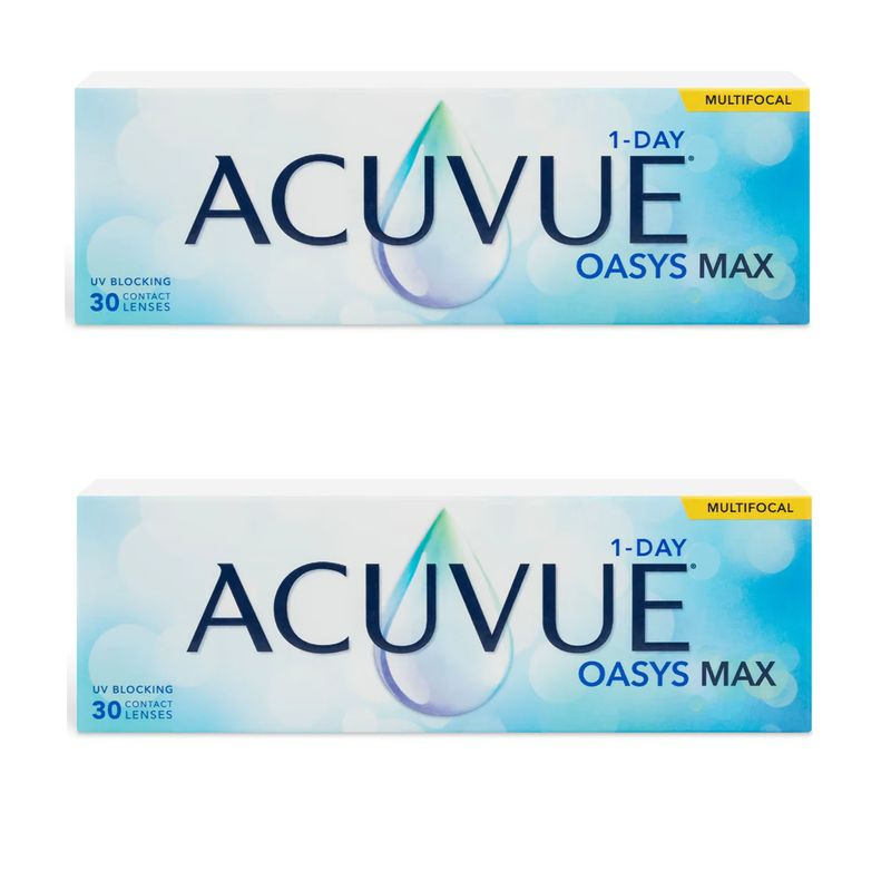 OASYS MAX мультифокальные линзы +0.50 / HIGH (от +2.00 до +2.50) / 8.4 / 14.3 / 60 штук (2 пачки по 30 #1