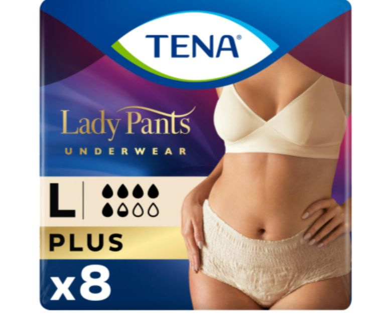 Tena подгузники для взрослых Lady Pants Plus Creme L, 8 шт #1