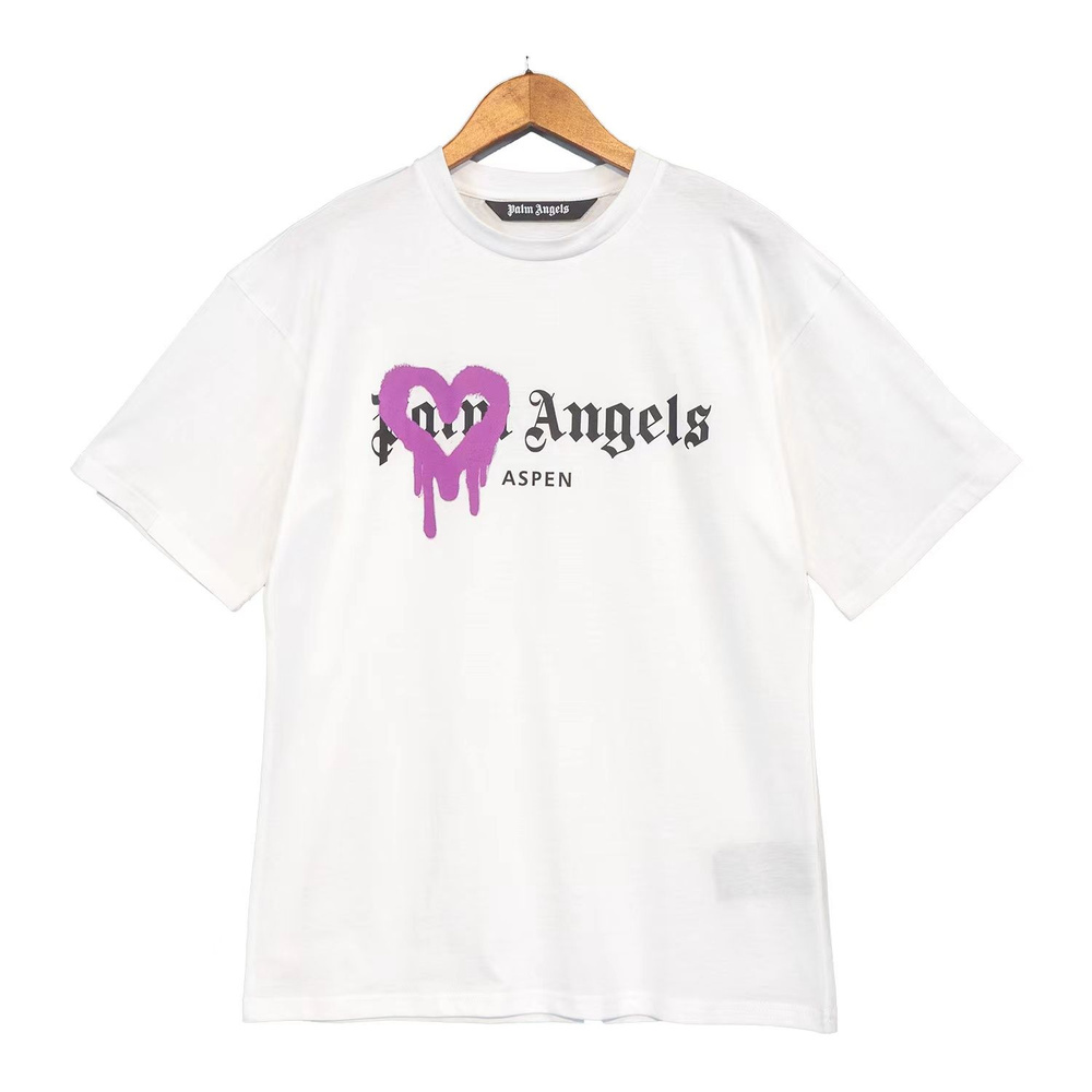 Футболка PALM ANGELS T-Shirt 1/1 crew-neck #1