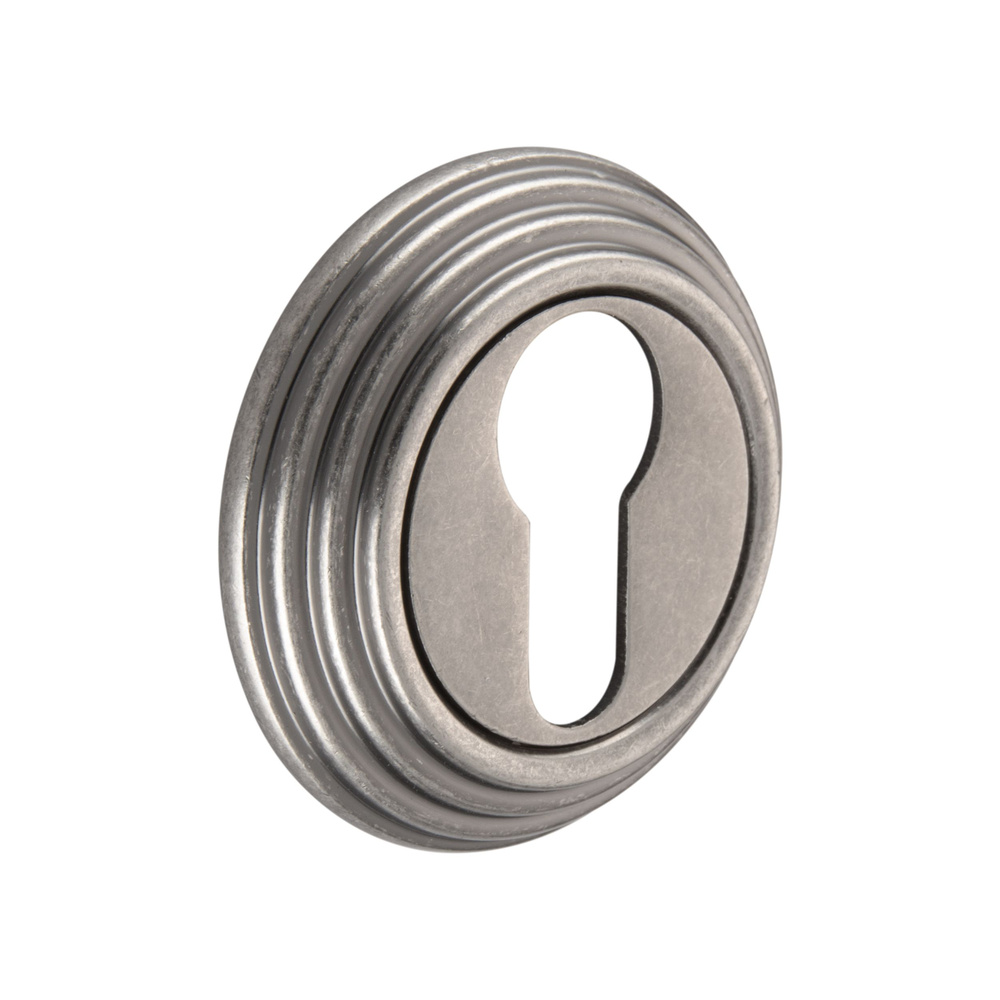 Накладка на ключевой цилиндр ADDEN BAU SC V001 AGED SILVER, состаренное серебро  #1