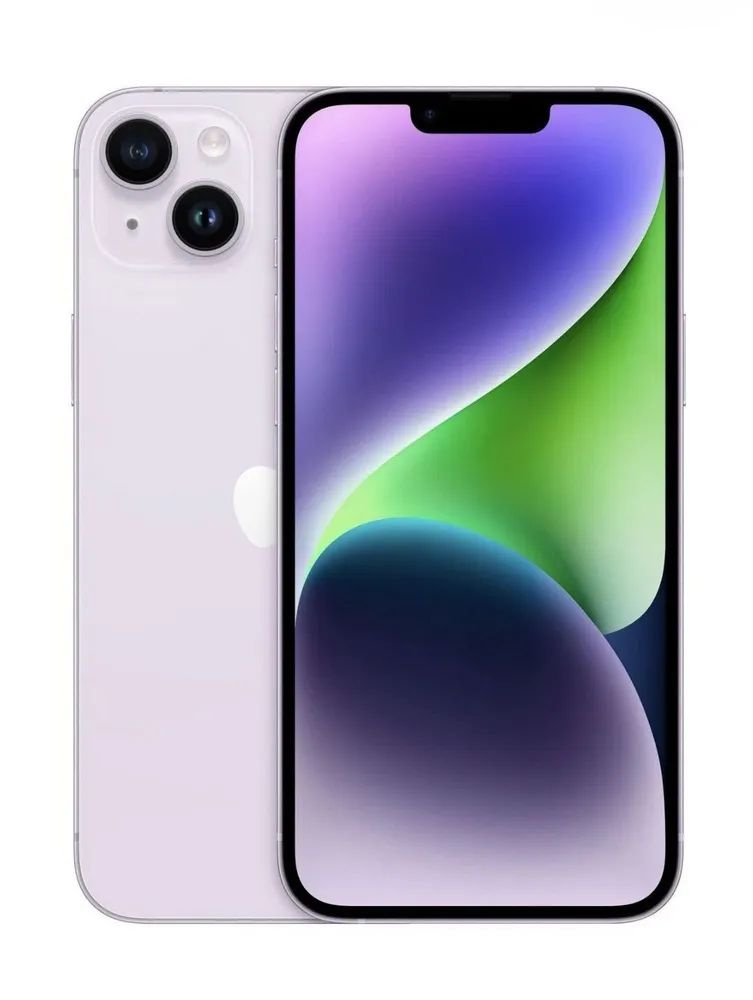 Apple Смартфон iPhone 14 (SIM + eSIM) Global 6/256 ГБ, фиолетовый #1