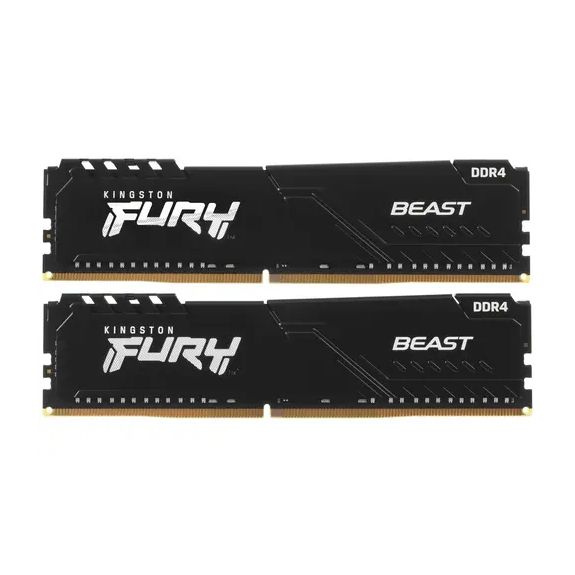 Kingston Оперативная память Fury Beast 2x32 ГБ (KF426C16BBK2/64) #1
