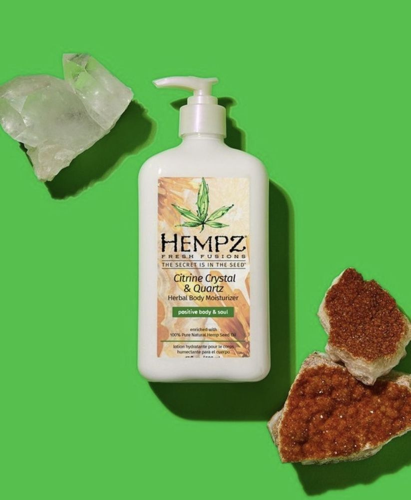 Hempz Молочко для тела увлажняющее с мерцающим эффектом Желтый Кварц / Citrine Crystal & Quartz Body #1