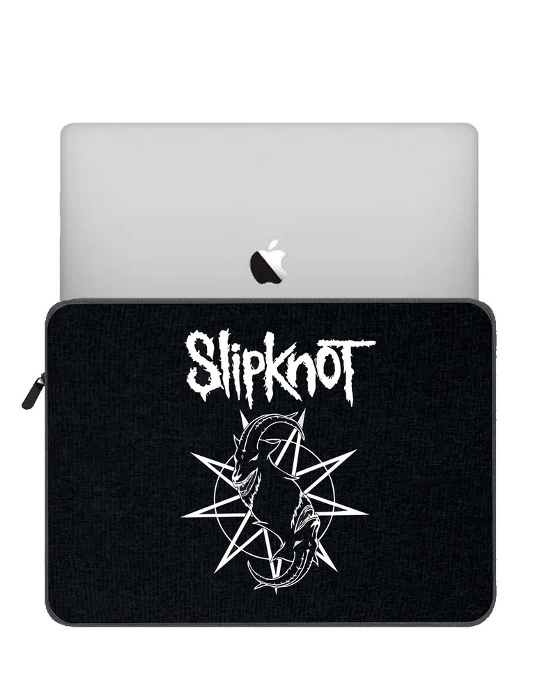 Чехол для ноутбука Метал-группа Slipknot - Слипкнот #1