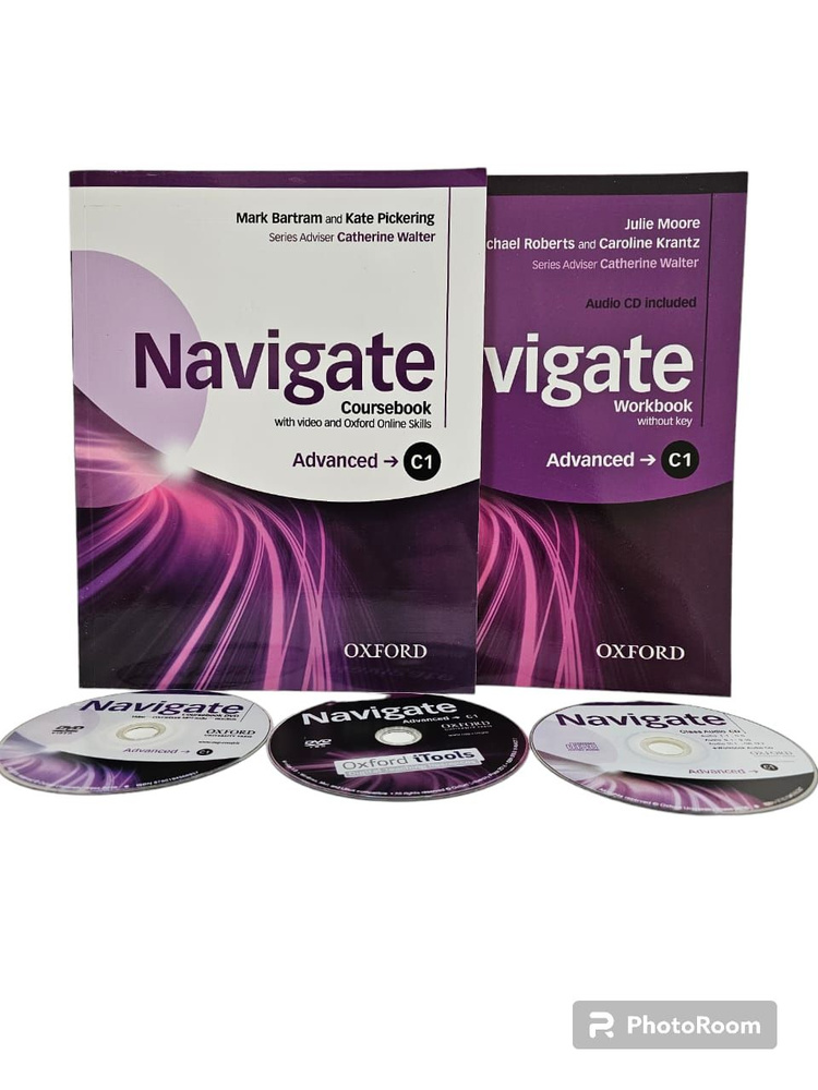 Navigate C1 Advanced. КОМПЛЕКТ: Учебник + Рабочая тетрадь + 3 CD/DVD | Krantz Caroline, Norton Julie #1