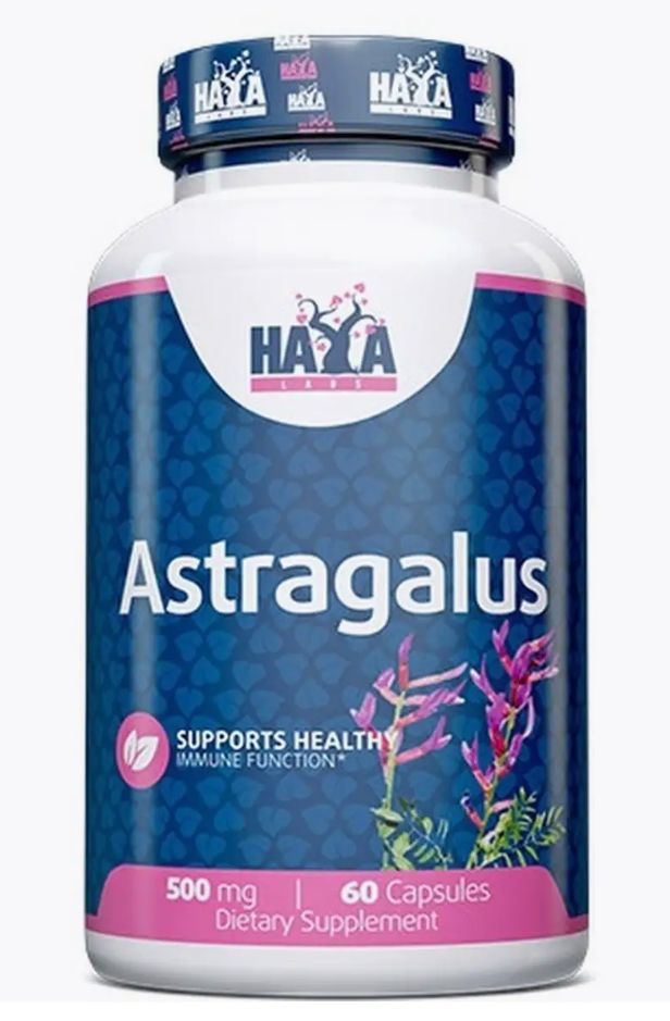 Haya Labs Astragalus. Астрагал 500 мг 60 капсул #1