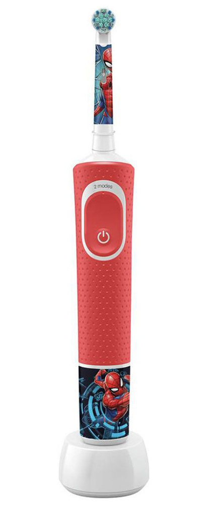 Электрическая зубная щетка BRAUN Oral-B Vitality Kids Spiderman (D103.413.2KX), чехол  #1