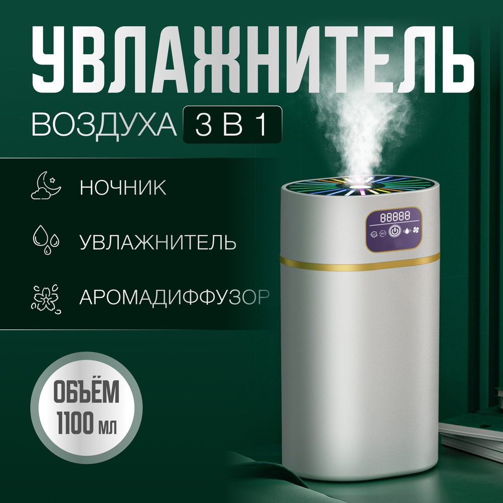 METEOR Увлажнитель воздуха humidifier1100, белый #1