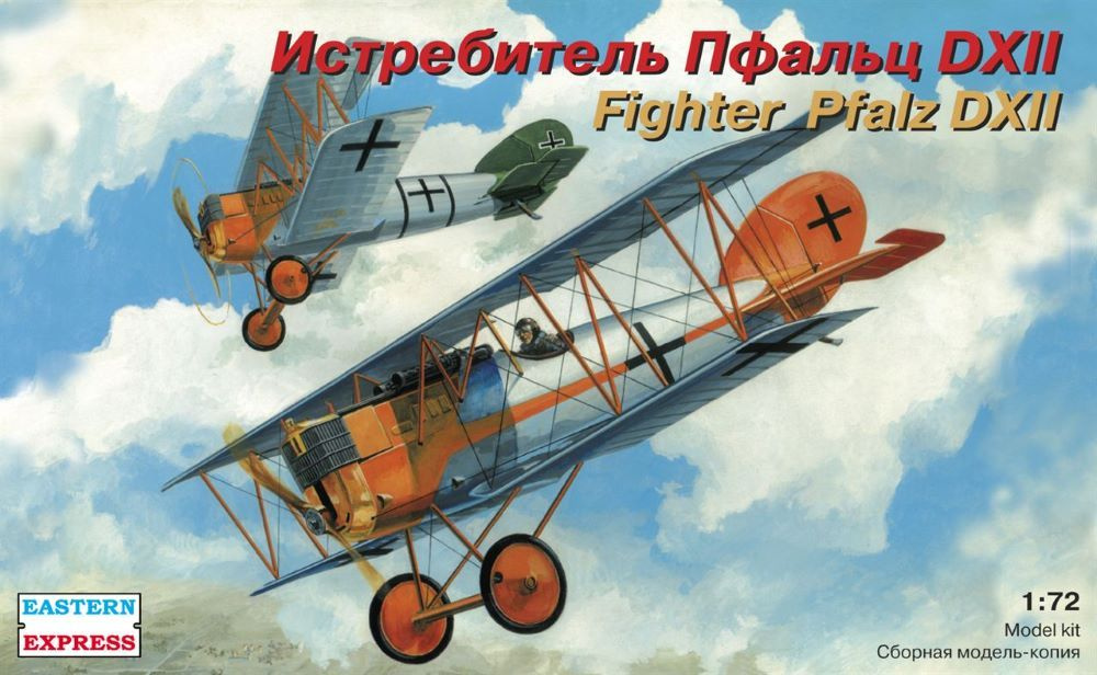 Сборная модель Восточный Экспресс Pfalz DXII Истребитель WWI  #1