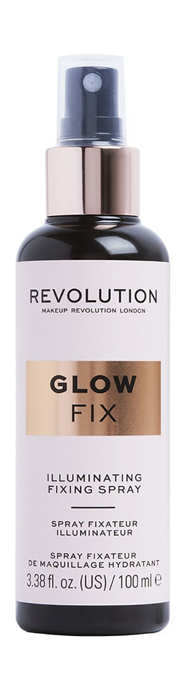 Revolution Makeup Glow Fix Осветляющий спрей-фиксатор #1