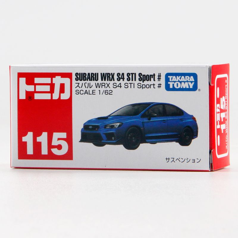 Машинка TOMY TOMICA Car model toy Subaru WRX S4 STI Sport #1