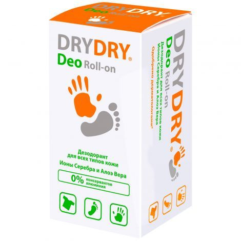 Dry Dry Deo Roll-on дезодорант для всех типов кожи, 50 мл #1