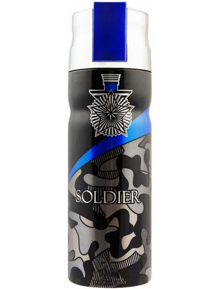 Дезодорант мужской Soldier 200 ml #1