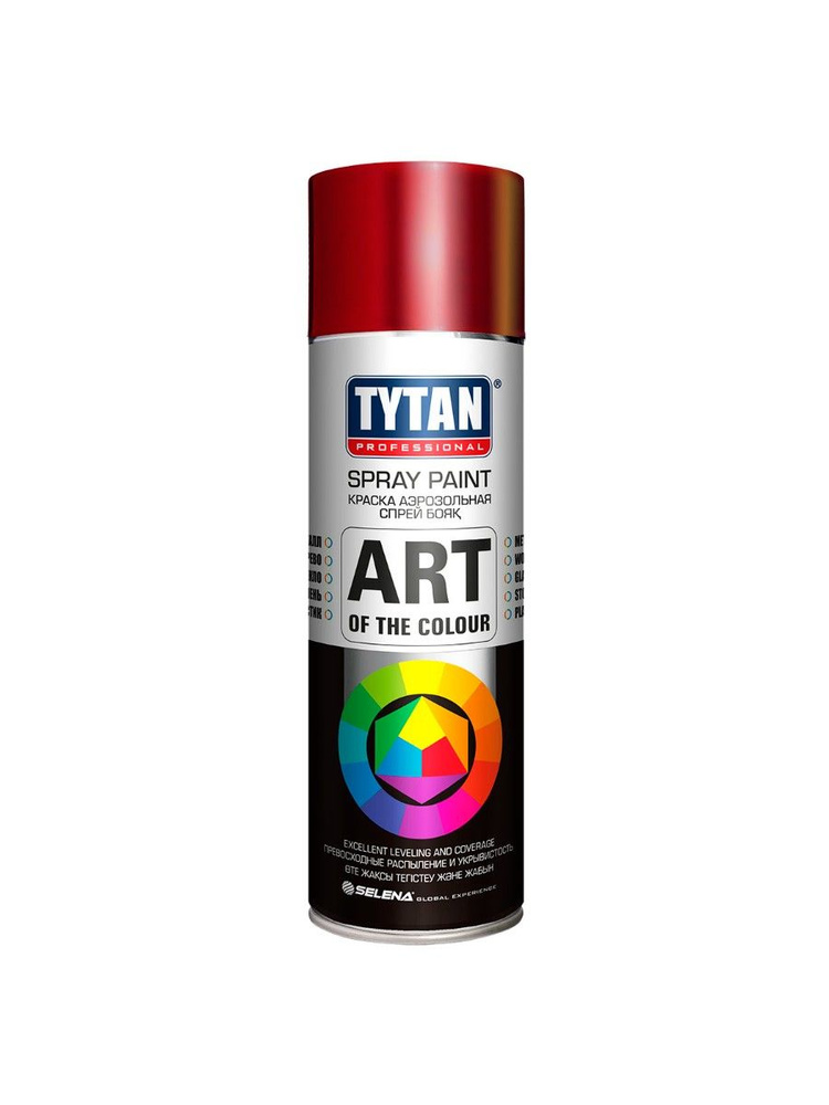 TYTAN PROFESSIONAL ART OF THE COLOUR краска аэрозольная, RAL3005, красное вино (400мл)  #1